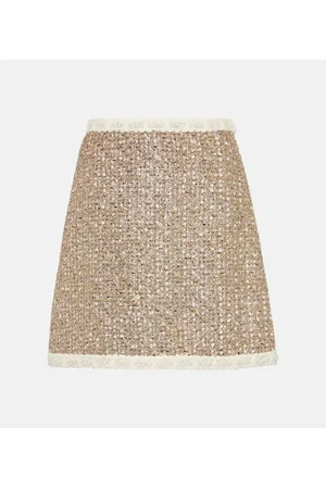 Giambattista Valli Minigonna in tweed con Lurex®