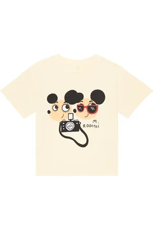 Mini Rodini T-shirt Ritzratz in jersey di misto cotone