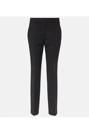 GABRIELA HEARST Pantaloni regular Francisco in lana a vita alta