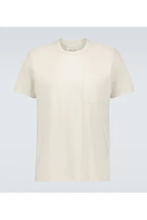 Les Tien T-shirt classica in cotone con tasca