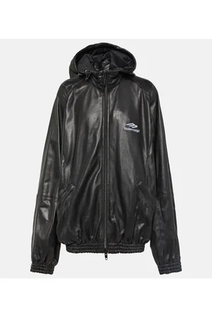 Balenciaga Giacca sportiva 3B Sports Icon in pelle