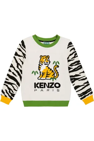 Kenzo Felpa in cotone con stampa