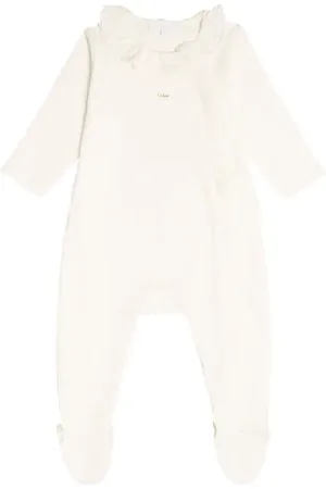 Chloé Chloé Kids Baby - Tutina in cotone e doudou