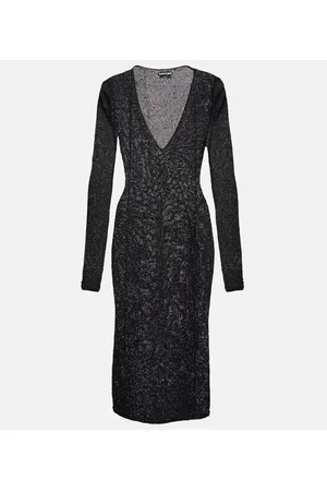 Tom Ford Abito midi in jersey