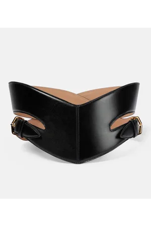 Alaïa Alaïa Cintura in pelle con cut-out