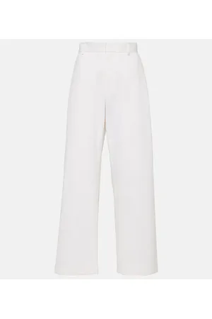 The Row Pantaloni Perseo a gamba larga