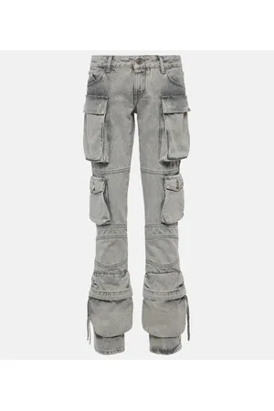 The Attico Jeans cargo regular a vita bassa