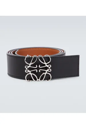 Loewe Cintura reversibile Anagram in pelle