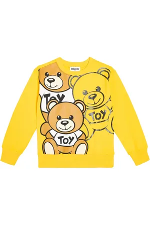 Moschino Felpa in jersey di cotone con stampa