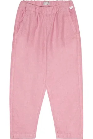Il gufo Pantaloni in lino