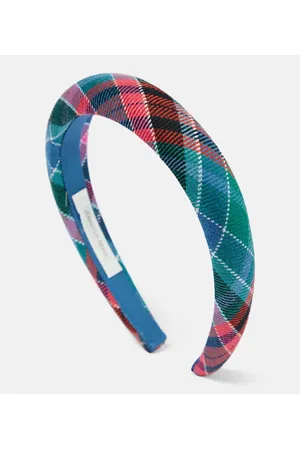 Jennifer Behr Cerchietto Tartan in jacquard