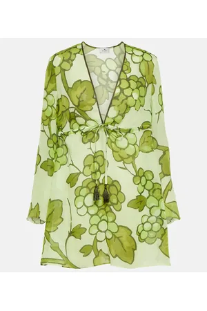 Etro Tunica in ramia con stampa