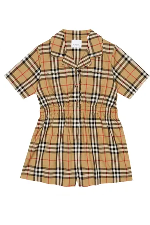 Burberry Jumpsuit corta Vintage Check