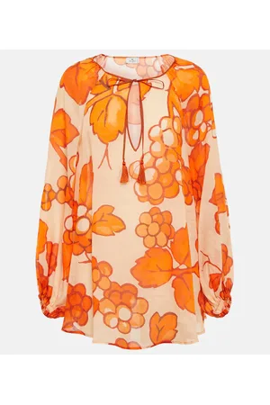 Etro Blusa in ramia con stampa