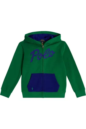 Ralph Lauren Felpa con cappuccio in misto cotone