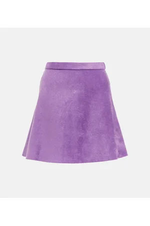 Alaïa Alaïa Minigonna in velluto