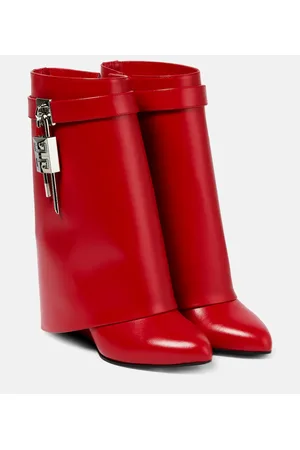 Givenchy Stivaletti Shark Lock in pelle