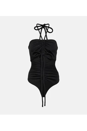 Proenza Schouler Body Compact in jersey con ruches