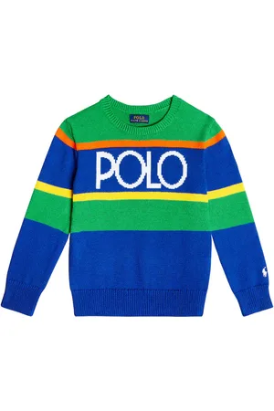 Ralph Lauren Pullover in cotone con intarsio
