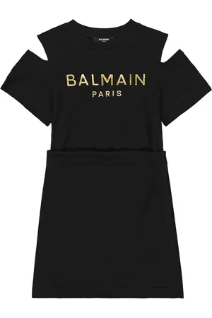 Balmain Abito in jersey di cotone