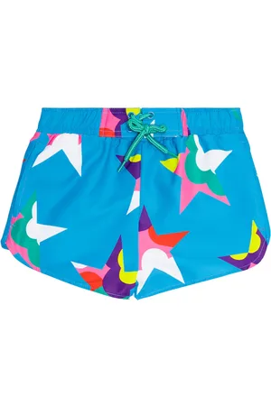 Stella McCartney Shorts mare con stampa