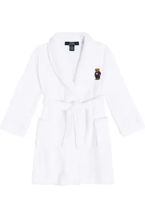 Ralph Lauren Vestaglia in spugna con logo