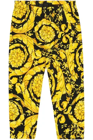 VERSACE Baby - Pantaloni con stampa Barocco