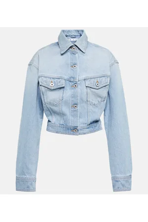 OFF-WHITE Giacca di jeans cropped Toybox