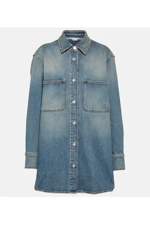 Stella McCartney Camicia di jeans oversized