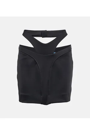 MUGLER Minigonna con cut-out