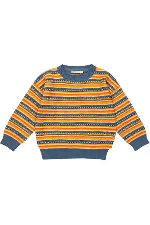 The New Society Pullover Marco a righe