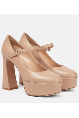 Gianvito Rossi Pumps Mary Jane in pelle