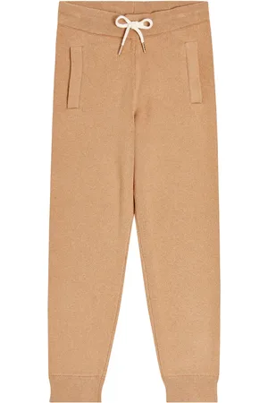 Chloé Chloé Kids Pantaloni sportivi in cotone e lana