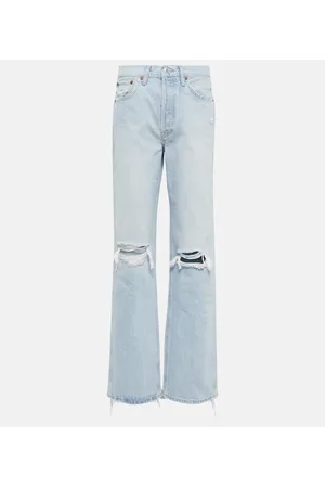 RE/DONE Jeans regular ‘90s a vita alta