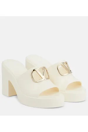VALENTINO GARAVANI Mules VLogo con platform in gomma