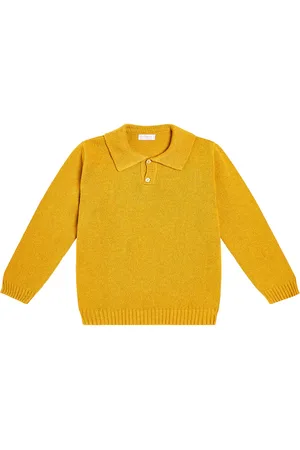 La Coqueta Pullover stile polo Brio in misto lana