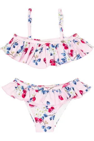 MONNALISA Bikini a balze con stampa