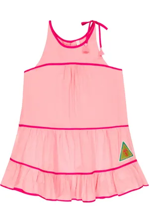 ZIMMERMANN Abito Tiggy in cotone a balze