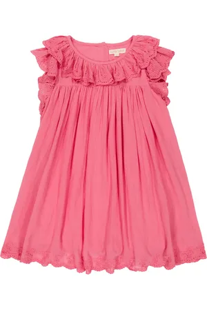 Louise Misha Miniabito in cotone Shantiya con ricami