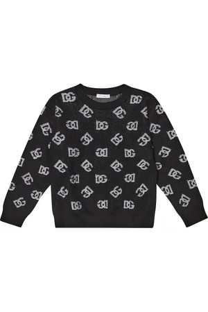 Dolce & Gabbana Pullover in lana con logo