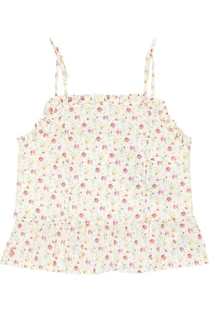 Ralph Lauren Top in misto cotone con stampa