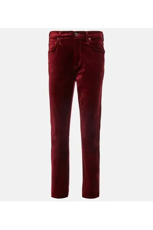 Citizens of Humanity Jeans slim Jolene in velluto a vita alta