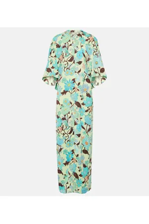 Stella McCartney Abito lungo con stampa