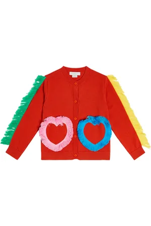 Stella McCartney Cardigan in cotone con frange