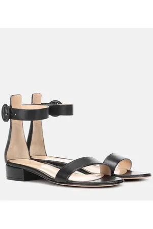Gianvito Rossi Sandali Portofino 20 in pelle