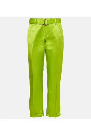 Tom Ford Pantaloni regular in seta