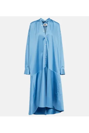Maison Margiela Abito midi in cotone