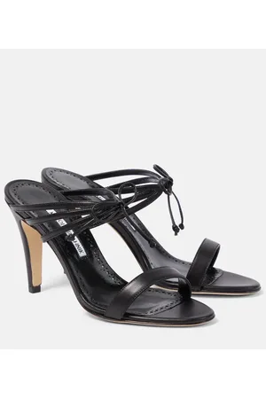 Manolo Blahnik Mules Bomasan 90 in pelle