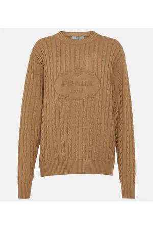 Prada Pullover in cashmere con logo