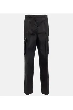 Prada Pantaloni cargo in nylon